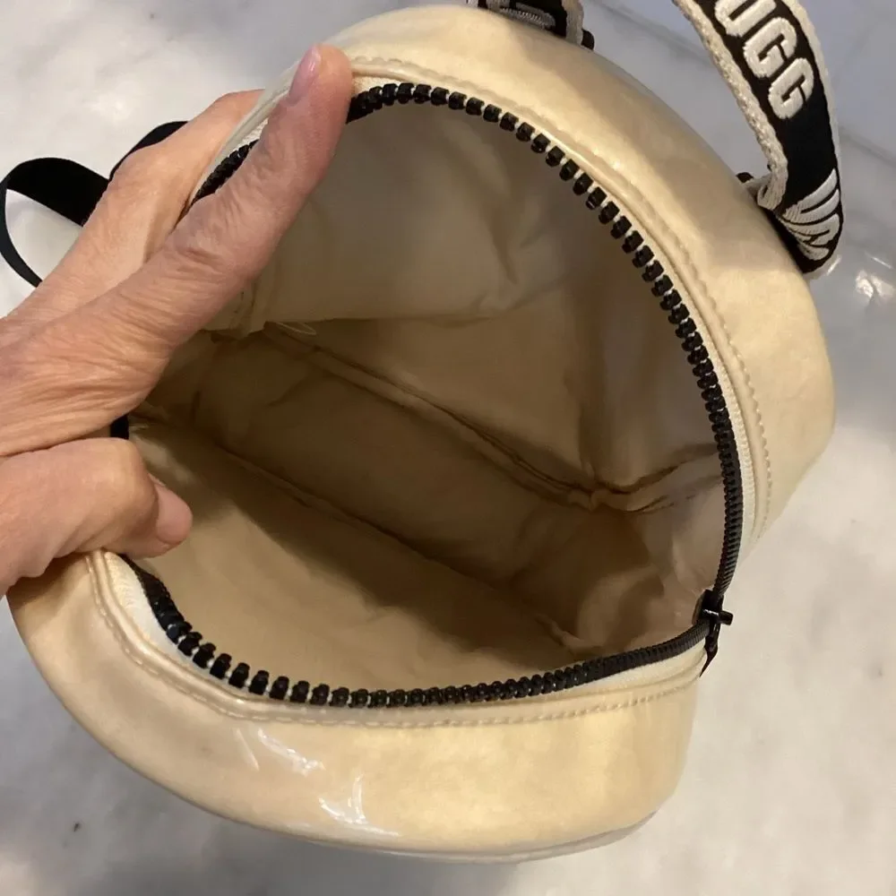 UGG  Bacpack Australia Dannie II Mini Fleece Backpack Clear Bag
